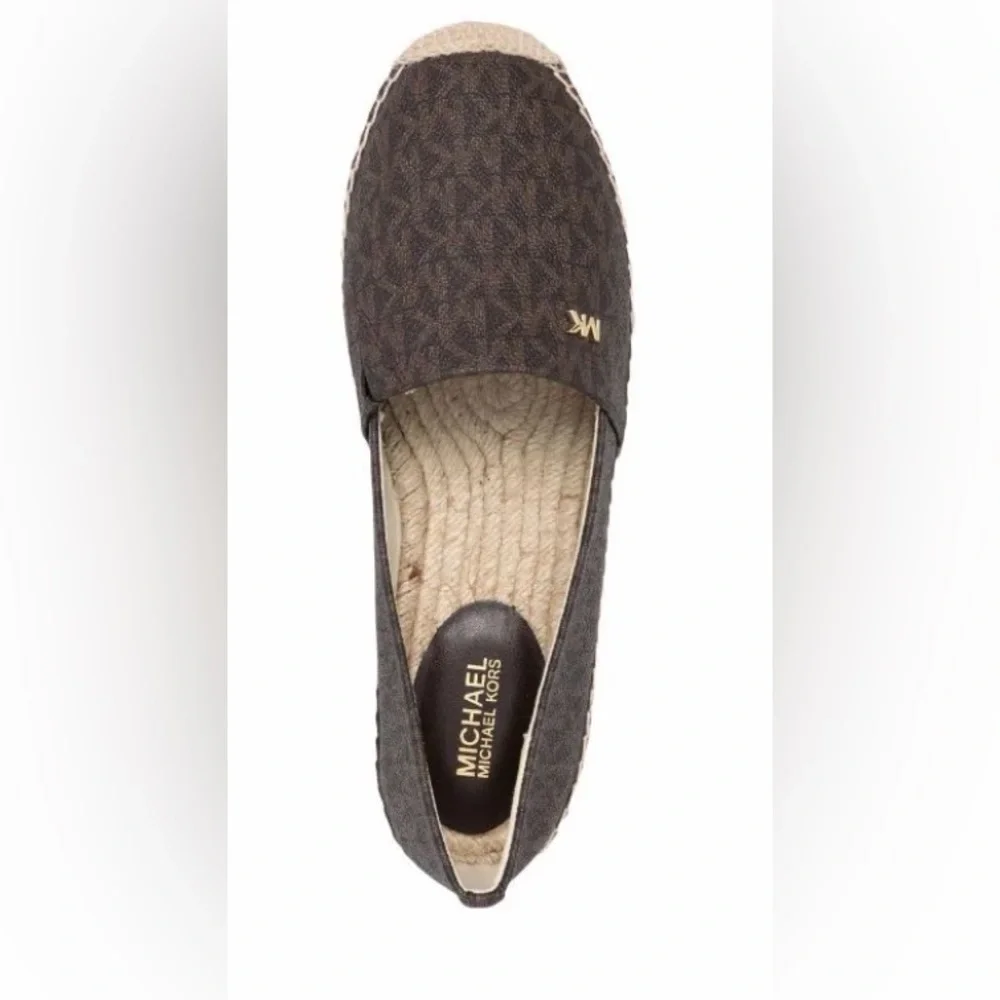 Michael Kors April monogram espadrilles